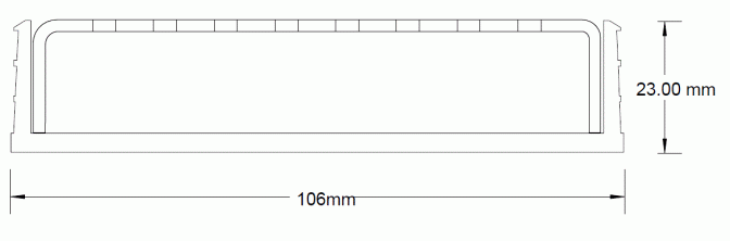 100PSGBL20 Linear Drain