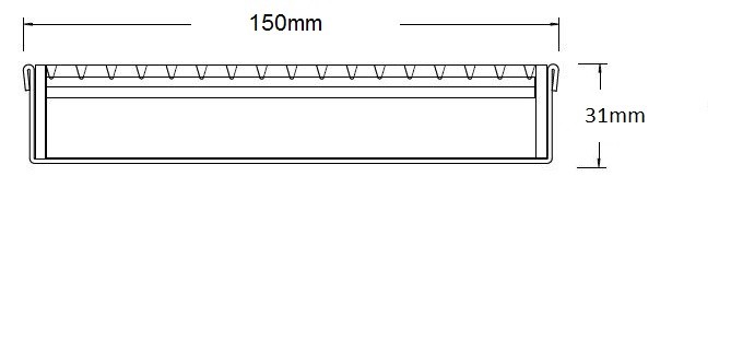 SQ150CRDN100 Square Floor Waste